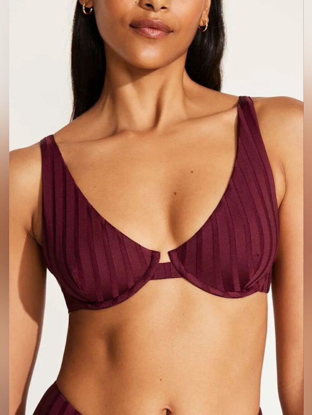 Vitamin A SuperRib Rossi Top & Emmi Bottom in Sangria